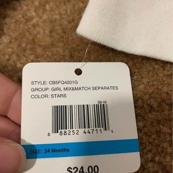 NWT Cuddle Bear 24m Girls Jacket Stars - Picture 4 of 4